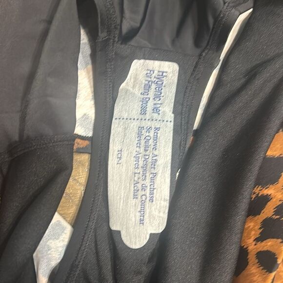 Maurices Leopard Print Swim Skort - Picture 6 of 12